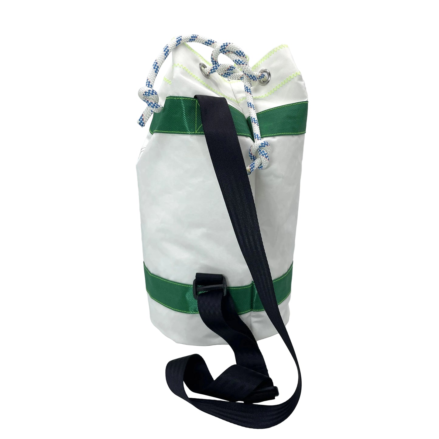 #Seesack S - Weiß- Rucksäcke aus Segeltuch.