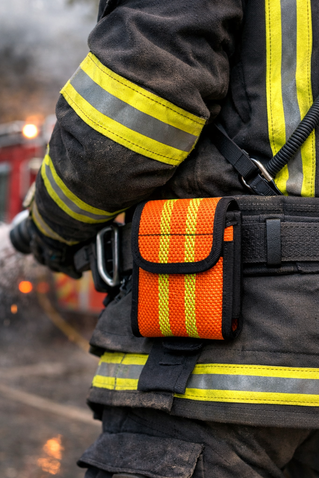 Meldertaschen aus Feuerwehrschlauch