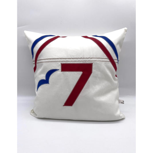 #Kissenhülle Segeltuch 40x40- Segeltuch