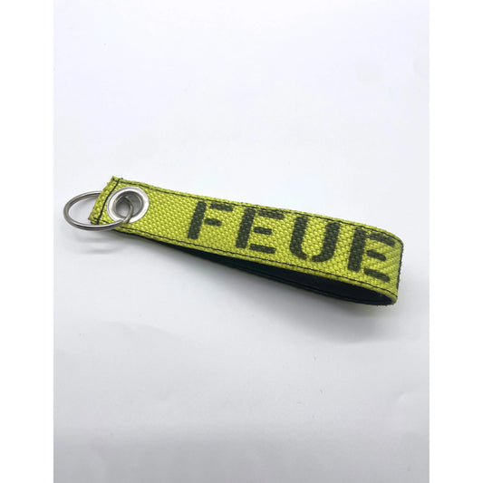 #Schlüsselanhänger - Offen- Feuerwehrschlauch