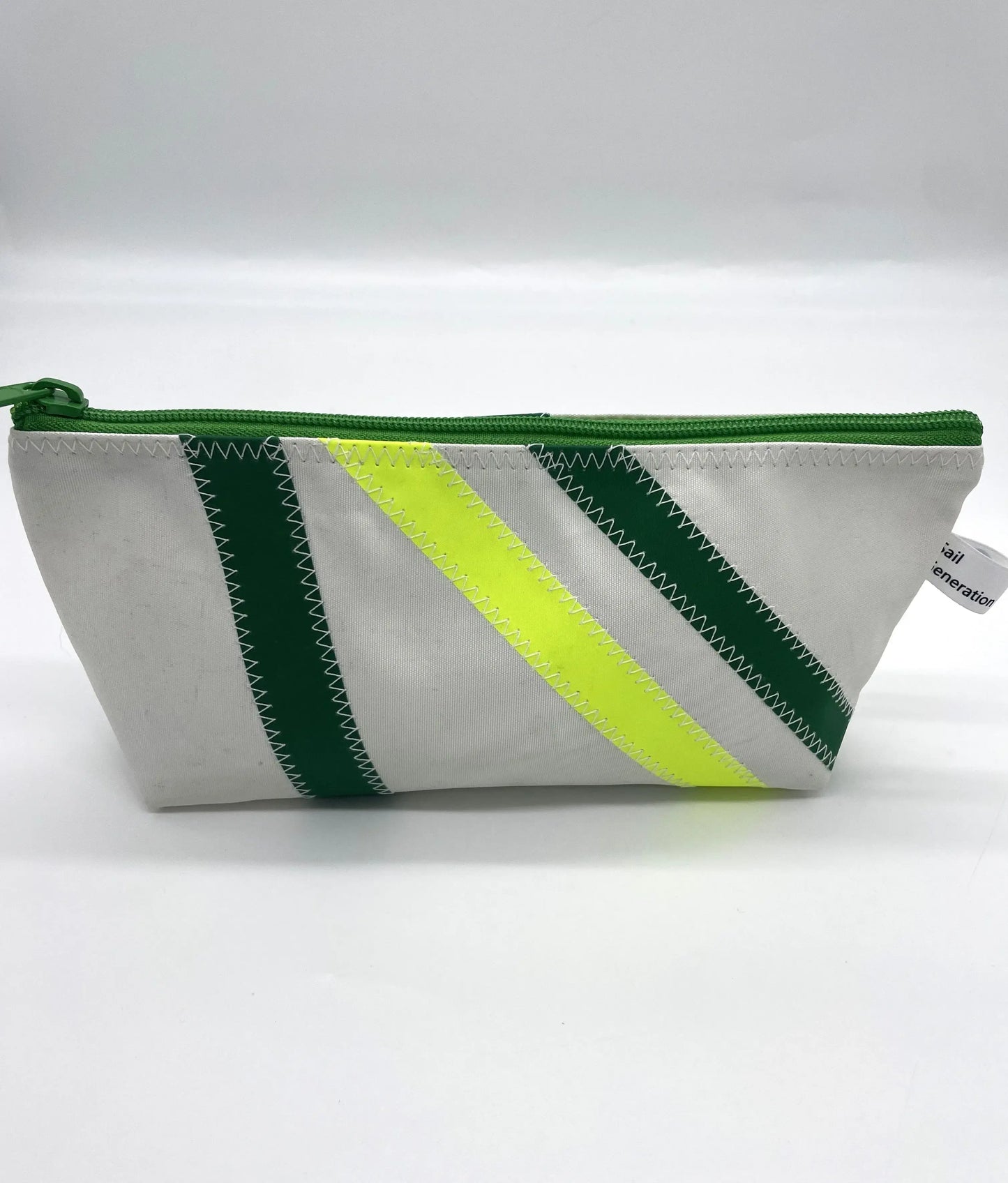 Stifttasche Streifen Grün